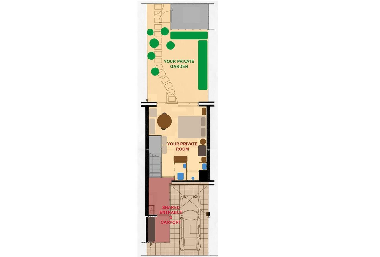 Private Studio With Free Car Parking Amsterdam Exterior photo